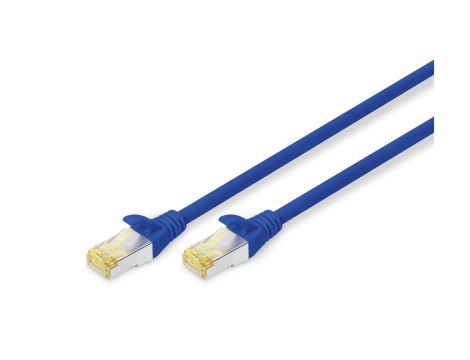 Patchcord RJ45/RJ45 S/FTP kat. 6A 10m AWG 26/7 LS0H niebieski DK-1644-A-100/B