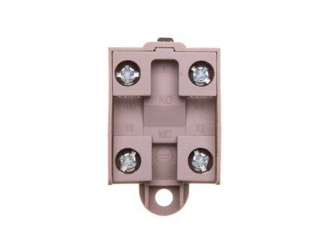 Łącznik krańcowy 1Z 1R metal/tworzywo popychacz LK\11