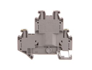 Złączka szynowa 2-piętrowa 4mm2 szara UTTB 4-PE/L 3044746