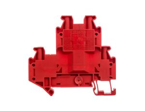 Złączka szynowa 2-piętrowa 4-przewodowa 4mm2 czerwona Ex UTTB 4 RD 3046786 /50szt./