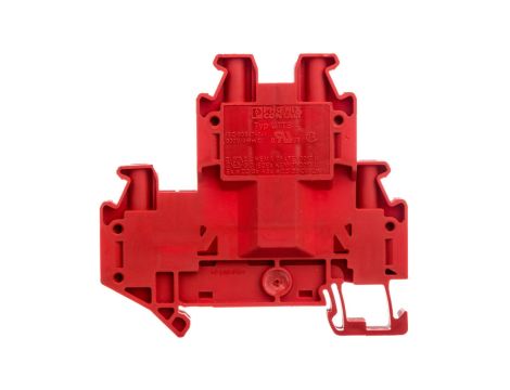Złączka szynowa 2-piętrowa 4-przewodowa 4mm2 czerwona Ex UTTB 4 RD 3046786 /50szt./