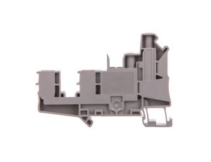 Złączka szynowa 4-przewodowa 6mm2 śrubowa/wtykowa szara UT 6-QUATTRO/2P 3060568