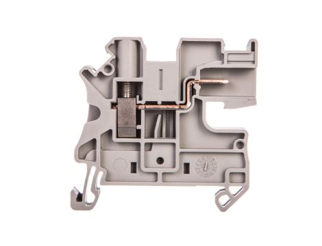 Złączka szynowa 2-przewodowa 4mm2 śrubowa/wtykowa szara UT 4/ 1P-H 3001369 /50szt./