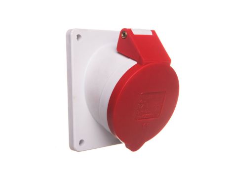 Gniazdo tablicowe skośne 32A 5p 400V 6h IP44 1239