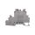 Złączka szynowa ochronna 3-piętrowa 4mm2 szara UT 4-PE/L/L 3214360 /50szt./