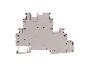 Złączka szynowa ochronna 3-piętrowa 4mm2 szara UT 4-PE/L/N 3214361 /50szt./