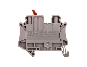 Złączka przelotowa 2-przewodowa z odłącznikiem nożowym 6mm2 szara UT 6-MTL KNIFE-RD 3046153 /50szt./