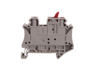 Złączka przelotowa 2-przewodowa z odłącznikiem nożowym 6mm2 szara UT 6-MTL-P/P KNIFE-RD 3046155 /50szt./