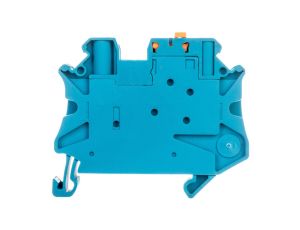 Złączka przelotowa 2-przewodowa z odłącznikiem nożowym 4mm2 niebieska UT 4-MT BU 3046278 /50szt./