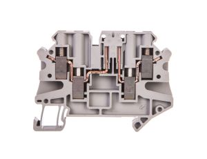 Złączka szynowa rozłączalna 4-przewodowa 4mm2 szara UT 4-QUATTRO-TG P/P 3064030 /50szt./