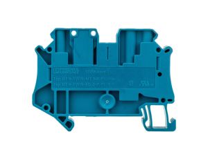 Złączka szynowa rozłączalna 3-przewodowa 4mm2 niebieska UT 4-TWIN-TG P/P BU 3073047 /50szt./