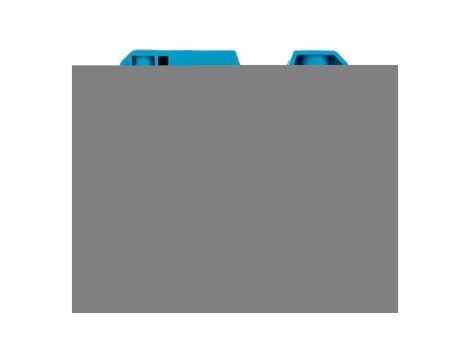Złączka szynowa rozłączalna 2-przewodowa 4mm2 niebieska UT 4-TG-P/P BU 3073296 /50szt./