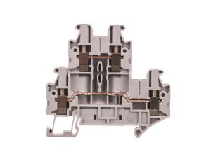 Złączka szynowa 2-piętrowa 2,5mm2 szara UTTB 2,5-L/N 3044681 /50szt./