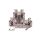 Złączka szynowa 2-piętrowa 2,5mm2 szara UTTB 2,5-L/N 3044681 /50szt./