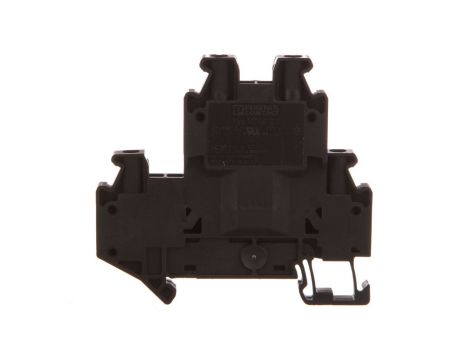 Złączka szynowa 2-piętrowa 2,5mm2 czarna Ex UTTB 2,5 BK 3044637 /50szt./