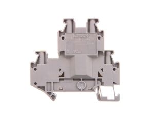 Złączka szynowa ochronna 2-piętrowa 2,5mm2 szara UTTB 2,5-PE/N 3046731 /50szt./