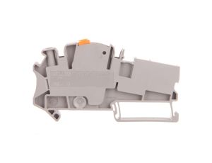 Złączka szynowa rozłączalna do przekładników pomiarowych 2-przewodowa 4mm2 śrubowa/wtykowa szara UTME 4-CT/1P 3057432 /50szt./