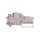 Złączka szynowa rozłączalna do przekładników pomiarowych 2-przewodowa 4mm2 śrubowa/wtykowa szara UTME 4-CT/1P 3057432 /50szt./