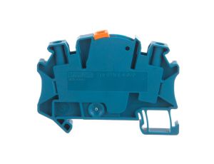 Złączka szynowa rozłączalna do przekładników pomiarowych 2-przewodowa 4mm2 niebieska UTME 4-P/P BU 3047454