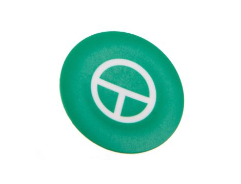 Wkładka biała, bez ozn., do okrągłych przycisków O 22mm ZBA345