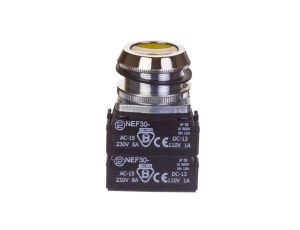 Przycisk sterowniczy 30mm żółty 4Z z samopowrotem W0-NEF30-K4X G
