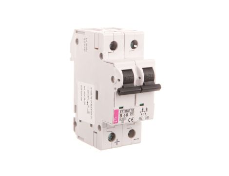 Wyłącznik nadprądowy 2P B 40A 6kA DC ETIMAT10 002128720