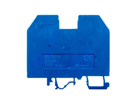 Złączka szynowa gwintowa 70mm2 niebieska VS 70 PAN 003901189