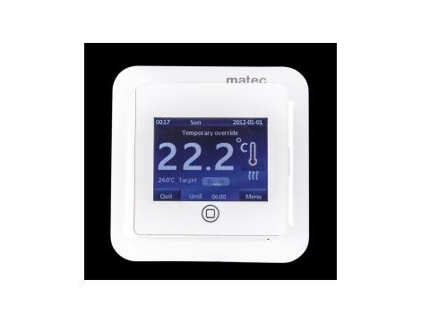 Regulator temperatury natynkowy programowalny z ekranem dotykowym 5-35stopni IP21 RTD-01 MTC00000290