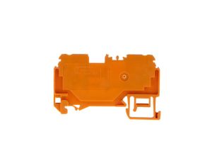 Złączka szynowa 2-przewodowa 4mm2 pomarańczowa 880-902 /100szt./