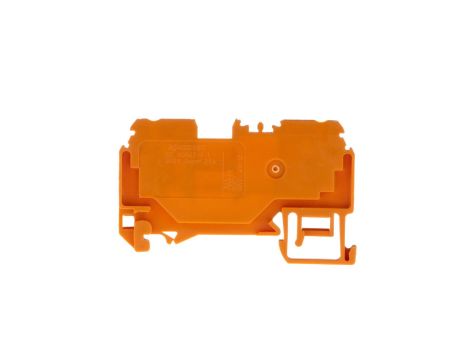 Złączka szynowa 2-przewodowa 4mm2 pomarańczowa 880-902 /100szt./