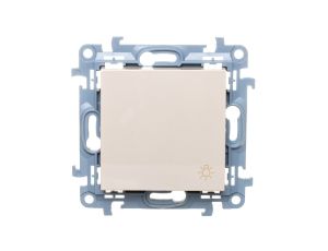 Simon 10 Przycisk /światło/ kremowy CS1.01/41