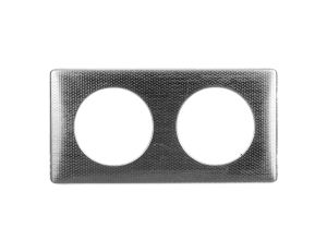 CELIANE Ramka ANODISED Tekstura aluminium- podwójna 068722