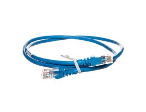 Kabel krosowy (Patch Cord) SF/UTP kat.6 niebieski 1m 051752