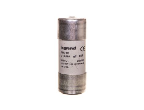Wkładka bezpiecznikowa cylindryczna 22xx58mm 40A gL 500V HPC 015540 /10szt./