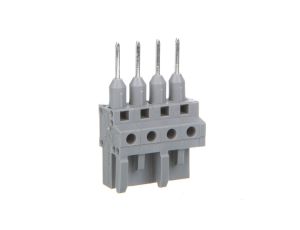 Gniazdo MCS-MIDI Classic 4-biegunowe szare raster 5mm 232-134/005-000 /100szt./