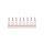 Mostek grzebieniowy 8-torowy jasnoszary TOPJOBS 2004-408 /25szt./