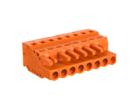 Gniazdo MCS-MIDI Classic 8-biegunowe pomarańczowe raster 5,08mm 231-308/026-000 /50szt./