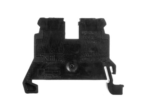Złączka 2-przewodowa 2,5mm2 czarna 870-905 /100szt./