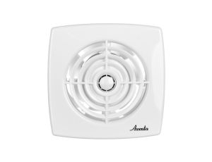 Wentylator wyciągowy fi 100 14W 102m3/h 230V IPX4 biały włącznik pociągany RETIS WR100W E00078 WR100W