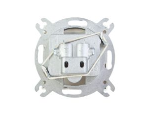 IMPRESJA Gniazdo antenowe RTV przelotowe 16dB ecru GPA-16YP/m/27