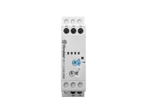 Przekaźnik czasowy 1P 16A 24-240V AC/DC 0,05s-10dni jednofunkcyjny AI 83.11.0.240.0000