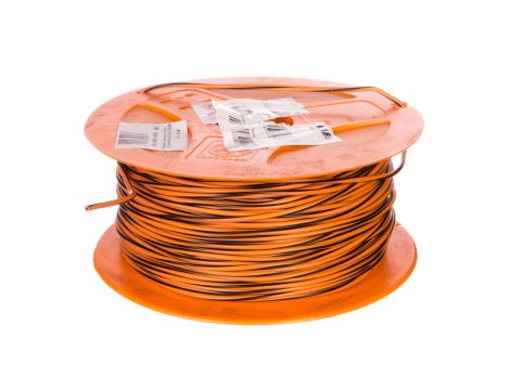 Przewód instalacyjny X07V-K 1,5 pomarańczowy/czarny 4522381S /150m/