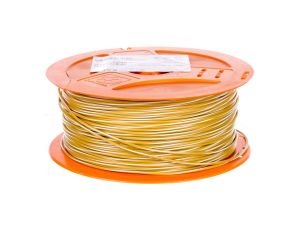 Przewód instalacyjny X05V-K 0,75 żółty/biały 4512322S /250m/
