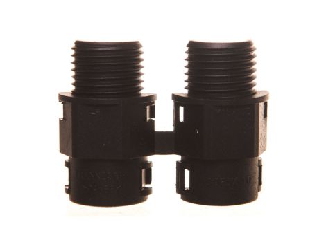 Dławnica do węża osłonowego M16 SILVYN SPLIT COV-M 10 czarna 61806680 /100 szt./