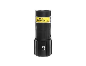 Obudowa gniazda przenośna EPIC POWERLOCK D6 C L2 czarna M40 44420219