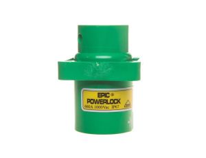 Obudowa gniazda pulpitowa EPIC POWERLOCK A6 C PE zielony BP M12 44420226