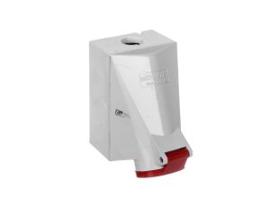 Gniazdo naścienne 2-częściowe 16A 4p 6h 400V IP44 zaciski śrubowe MEN1418