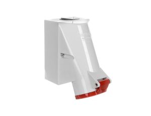 Gniazdo naścienne 2-częściowe 32A 4p 6h 400V IP44 zaciski bezśrubowe MEN421