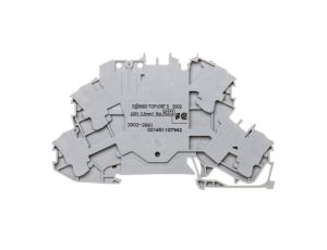 Złączka dwupiętrowa przelotowa kolor obudowy szary 2002-2661 /50szt./