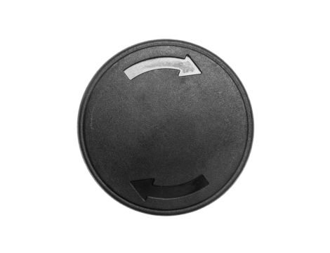 Napęd przycisku grzybkowego 40mm czarny bez samopowrotu obrotowy bez adaptera LPCB6342
